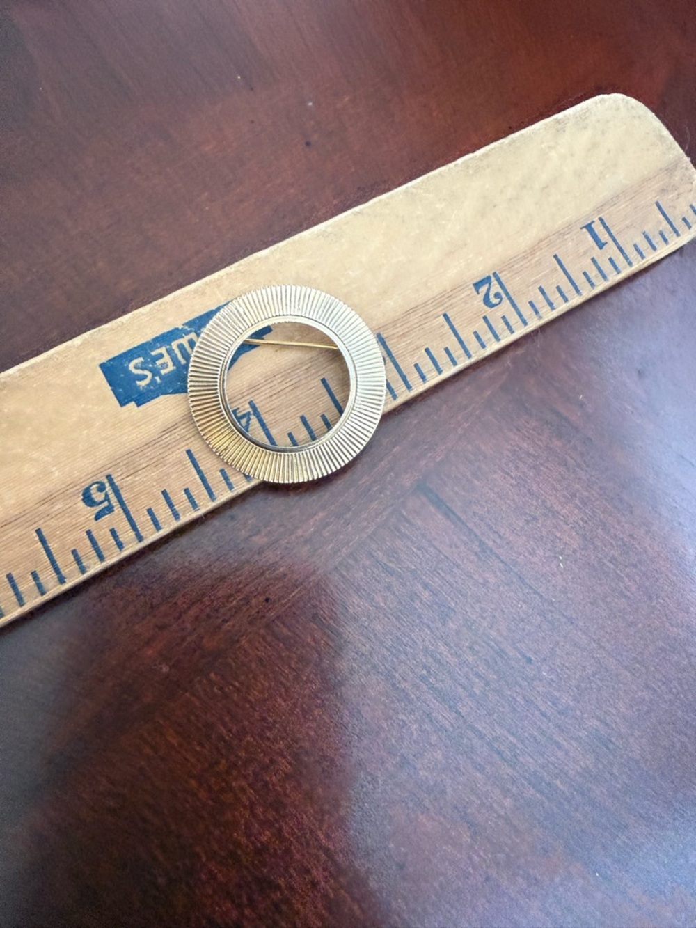 Vintage Circle Brooch